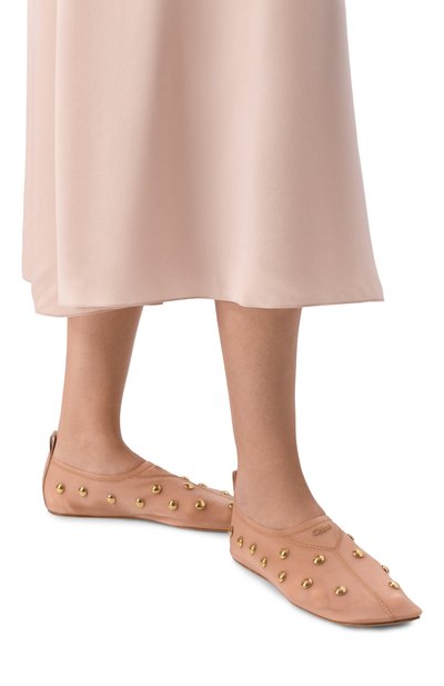 Текстильные балетки rita CHLOÉ, арт. CH26S16TWE, фото 2