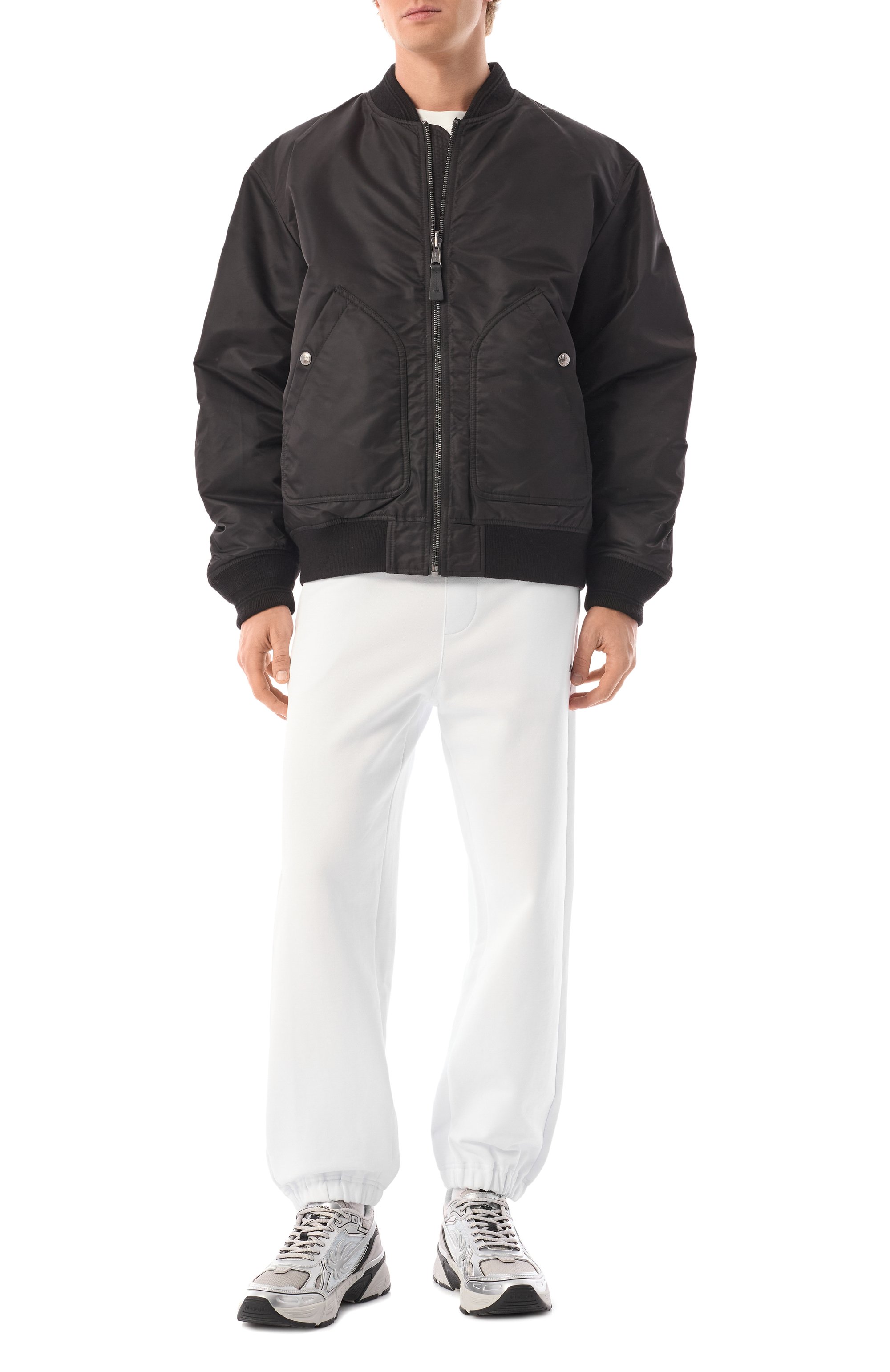 Хлопковые джоггеры MSGM, арт. 2000MP500/300000, фото 2