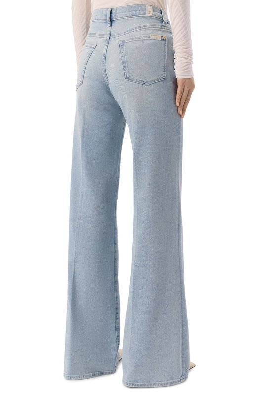 Джинсы Modern Dojo 7 For All Mankind 7U330A91/M0DERN D0J0 Голубой  7U330A91/M0DERN D0J0 Фото 4