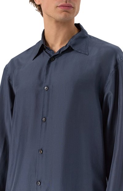 Шелковая рубашка DRIES VAN NOTEN, арт. 251-020732-1198, фото 5