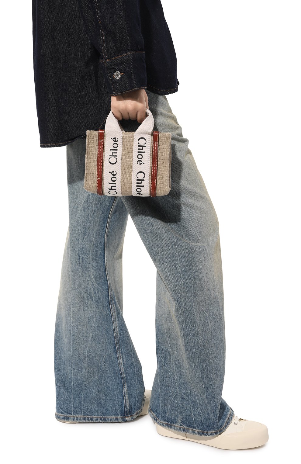 Сумка woody mini CHLOÉ, арт. CHC22AP237I26, фото 2