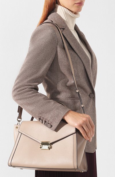 Сумка whitney large MICHAEL MICHAEL KORS бежевого цвета по цене 49900 руб., арт. 30T8TXIS7L, фото 5 Сумка whitney large MICHAEL MICHAEL KORS, арт. 30T8TXIS7L, фото 5