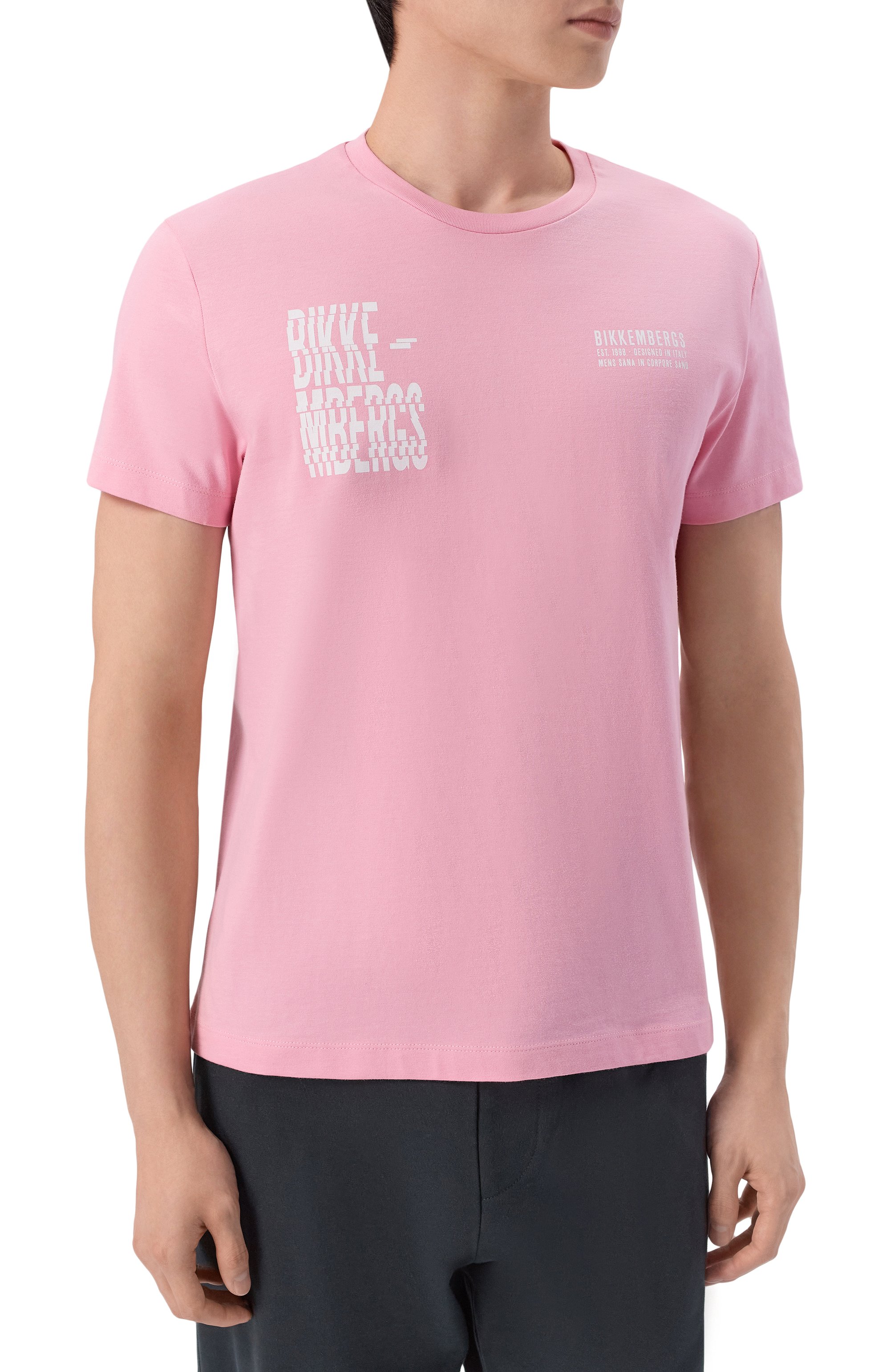 Хлопковая футболка DIRK BIKKEMBERGS, арт. BMT1583, фото 3
