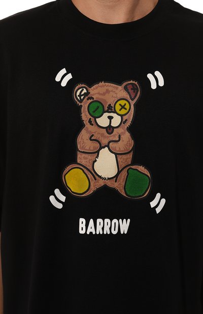 Хлопковая футболка BARROW, арт. F4BWMATH080, фото 5