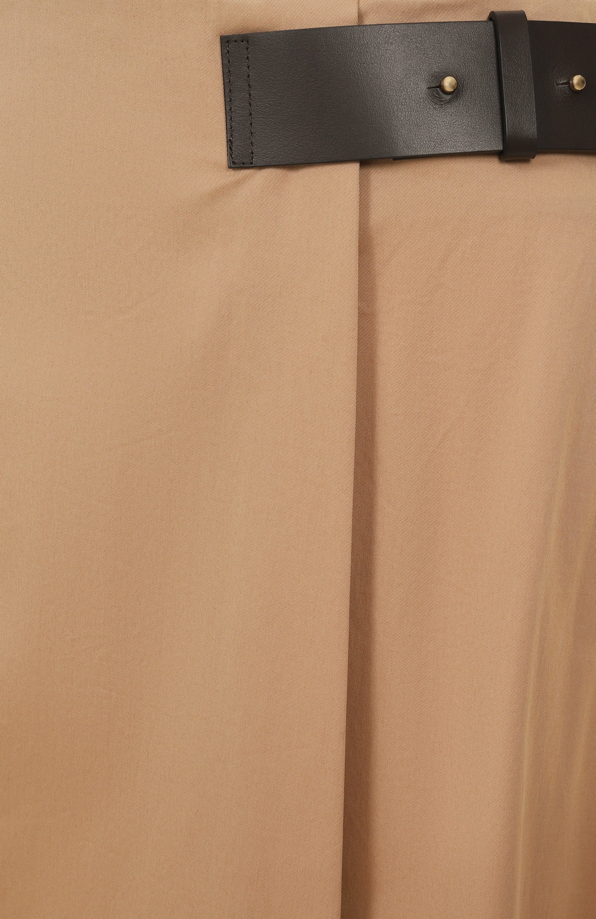 Хлопковая юбка LORENA ANTONIAZZI бежевого цвета по цене 87350 руб., арт. E2541G033A/4818, фото 6 Хлопковая юбка LORENA ANTONIAZZI, арт. E2541G033A/4818, фото 6