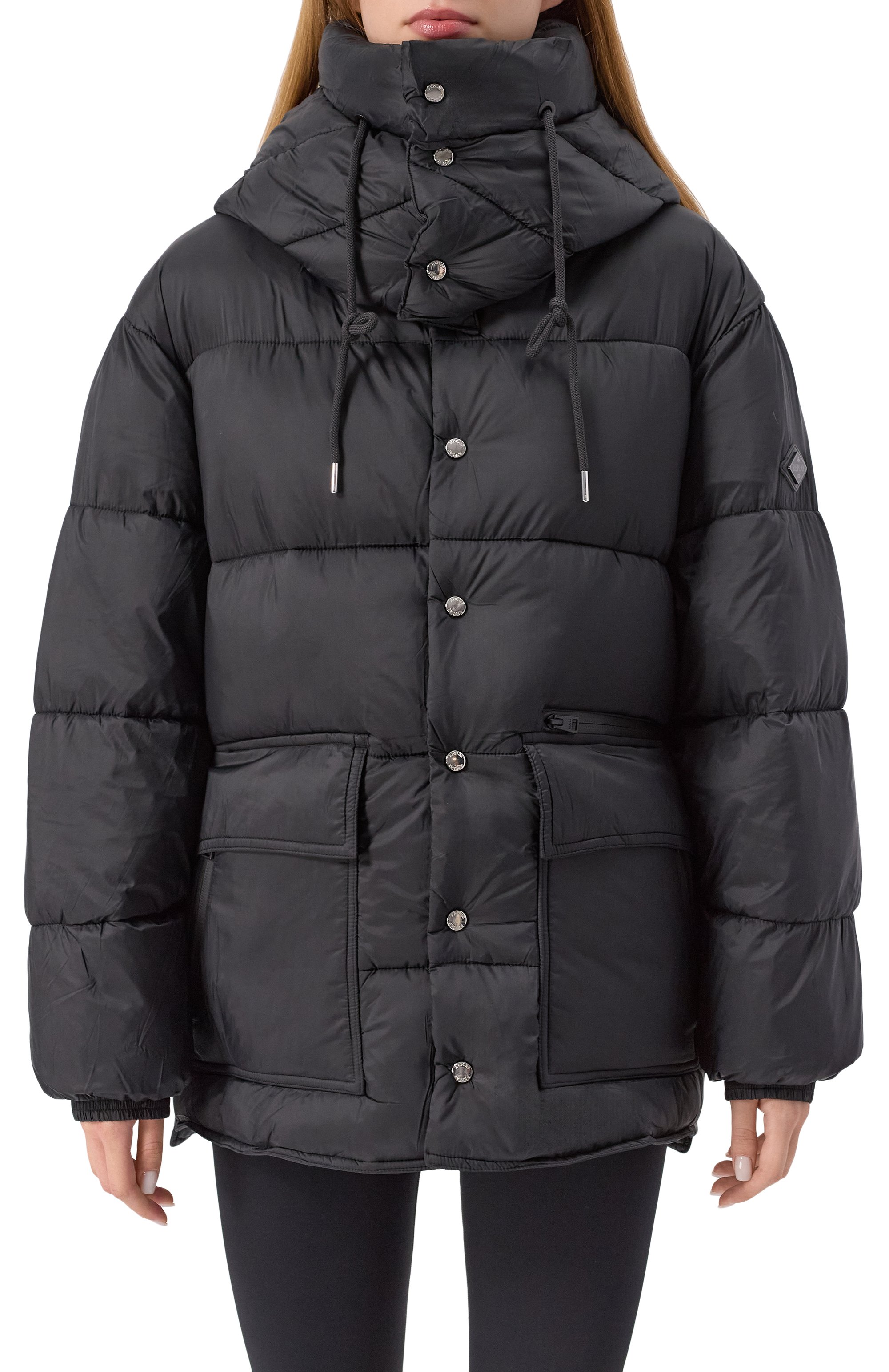 Пуховик REPLAY черного цвета по цене 51250 руб., арт. W7908 .000.85048, фото 3 Пуховик REPLAY, арт. W7908 .000.85048, фото 3