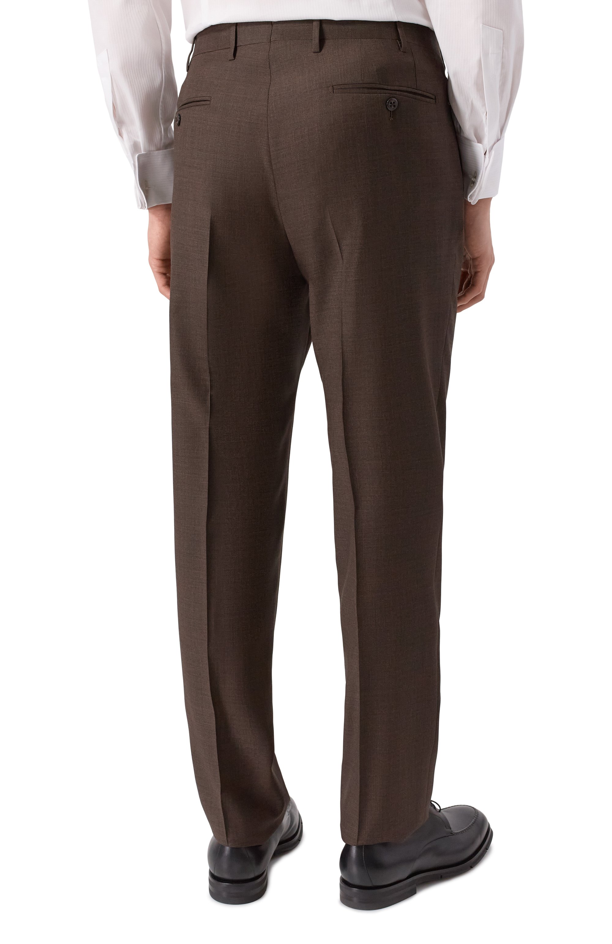 Шерстяные брюки CORNELIANI, арт. 275B01/2717087, фото 4