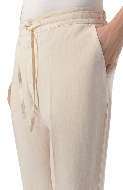 Льняные брюки 120% LINO, арт. 33ALIM299M/0253/S00, фото 5