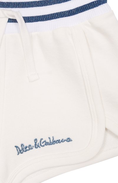 Хлопковые шорты DOLCE & GABBANA, арт. L5JQ0D/G70J2/8-14, фото 3