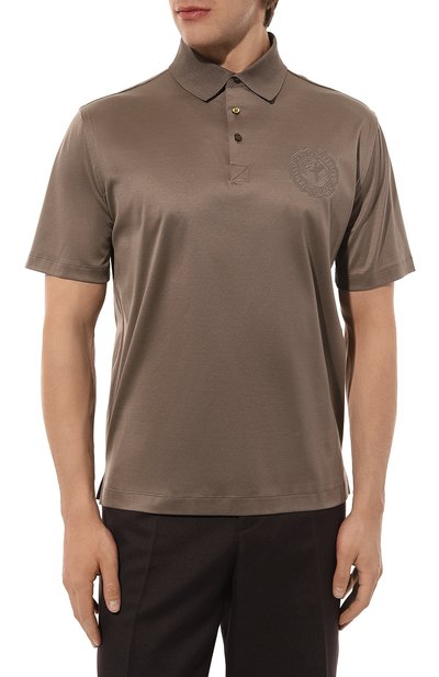 Хлопковое поло STEFANO RICCI, арт. K111025P13/T23260, фото 3