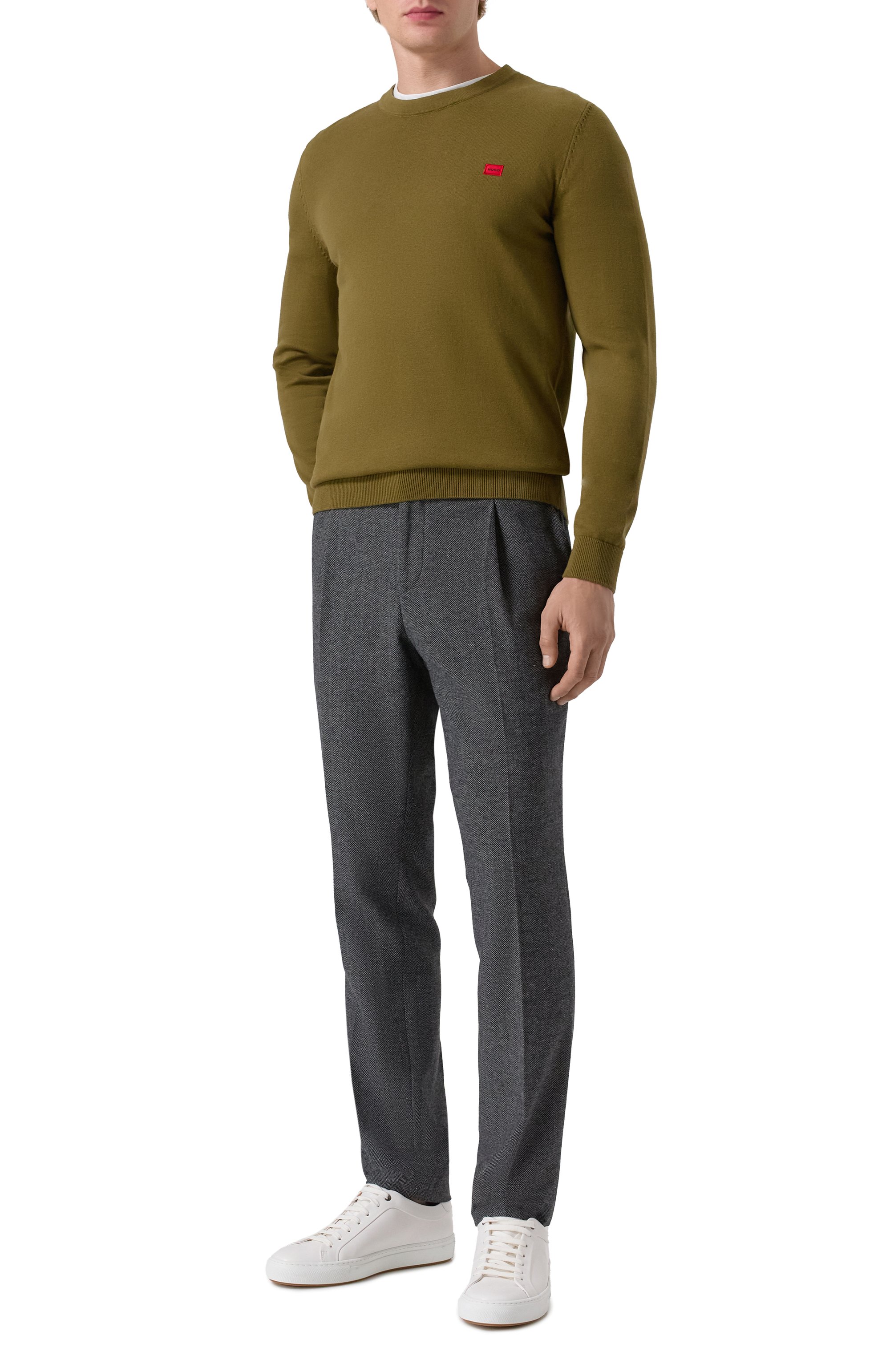 Хлопковый джемпер HUGO, арт. 50475083, фото 2