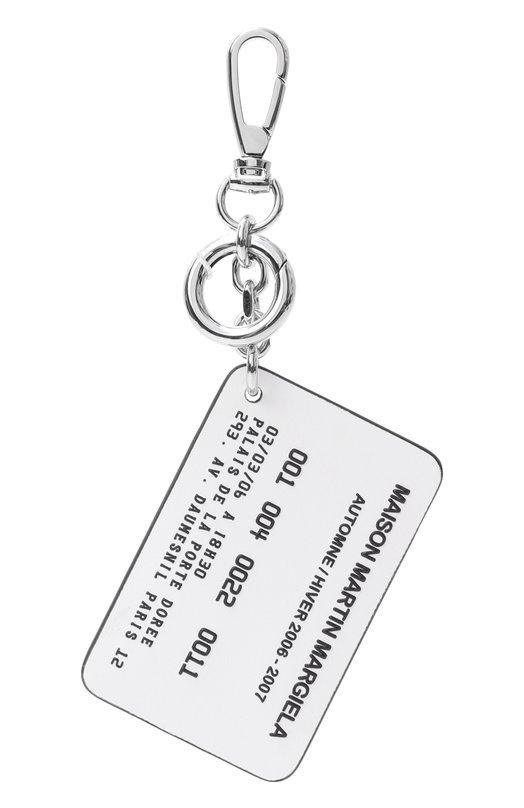 Кожаный брелок Maison Margiela SA1VL0053/P8831 Чёрный  SA1VL0053/P8831 Фото 2