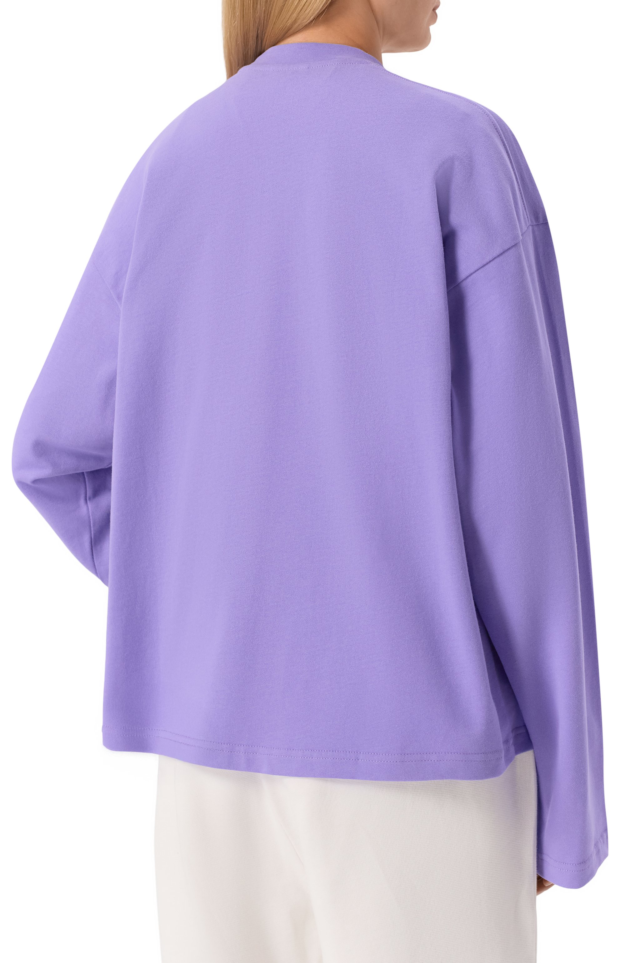 Хлопковый лонгслив PLANTA ROSA, арт. PR/L02.1/COMPLEXITY/220VELVET, фото 7