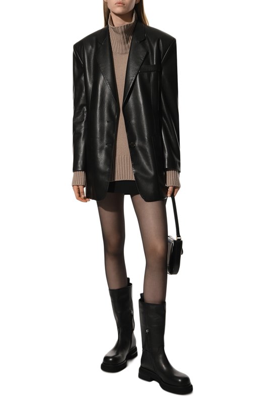 Кожаные полусапоги Sunny Nude of Scandinavia Чёрный, фото 2