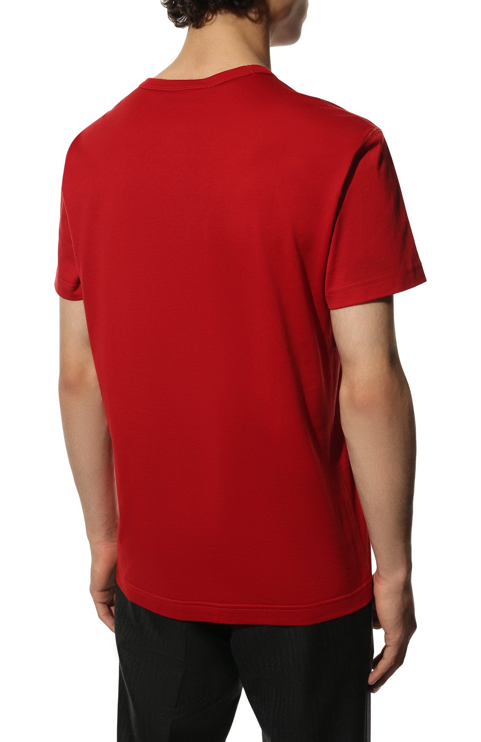 Хлопковая футболка DOLCE & GABBANA, арт. G8KJ9T/FU7EQ, фото 4