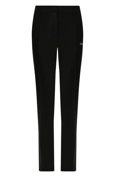 Женские брюки из смеси вискозы и шерсти OFF-WHITE, арт. 0WCA060E195150771000