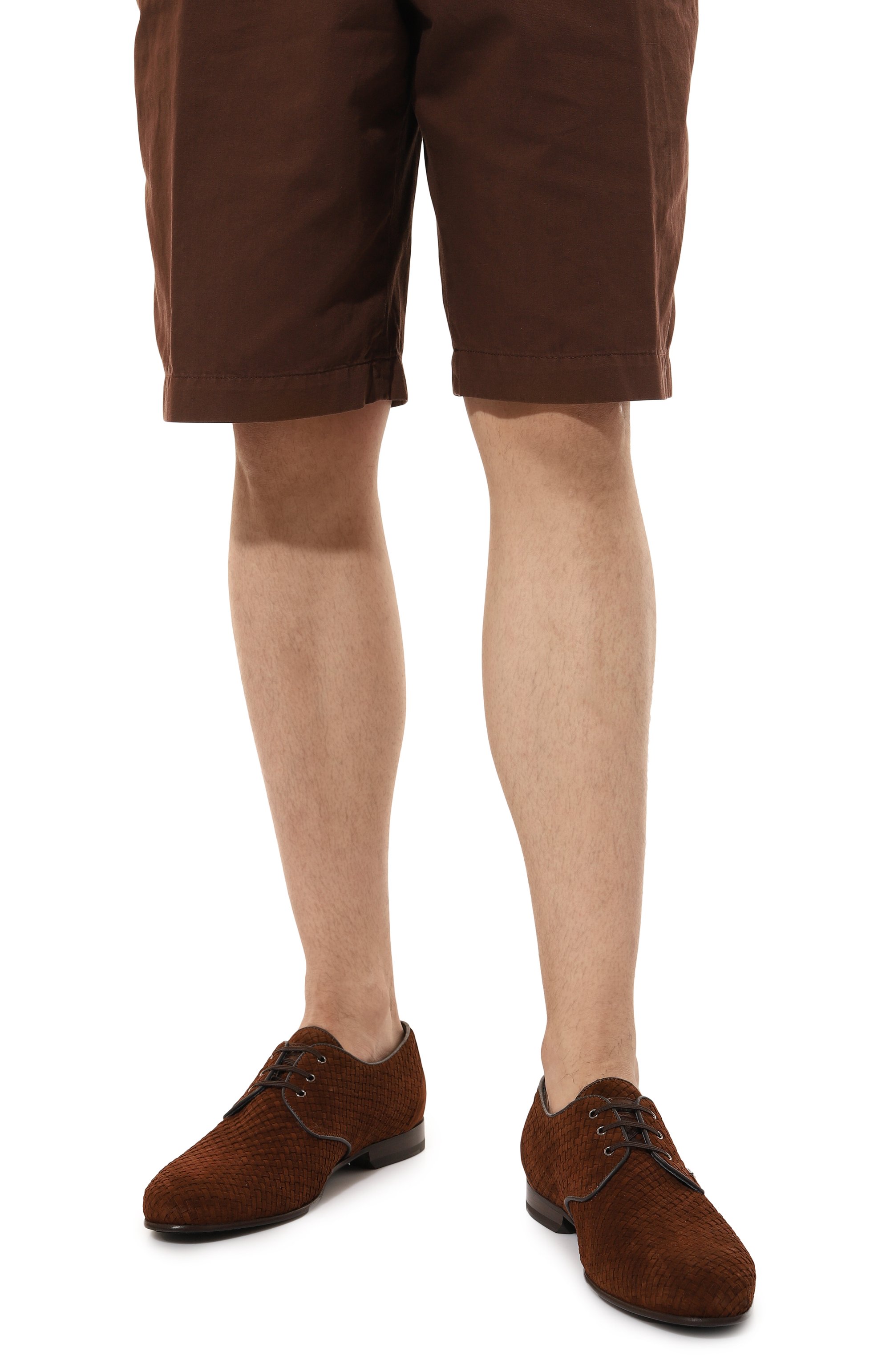 Замшевые дерби ZILLI, арт. H0088AM1003VLBW01, фото 3