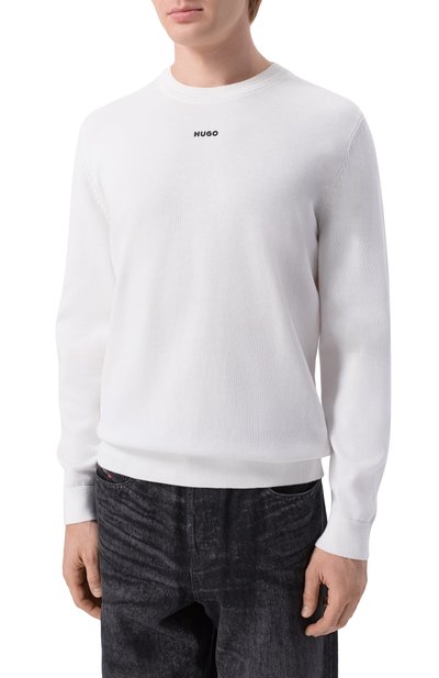 Хлопковый джемпер HUGO, арт. 50553588, фото 3