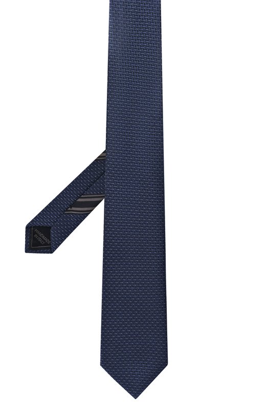 Шелковый галстук Brioni 061D00/PD464 Синий  061D00/PD464 Фото 3