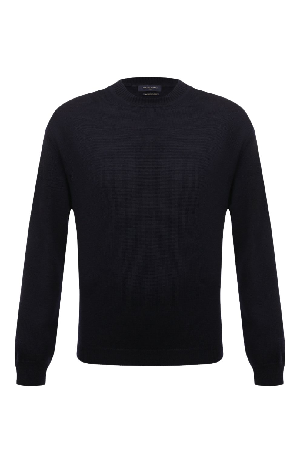 Шерстяной джемпер DANIELE FIESOLI темно-синего цвета по цене 23200 руб., арт. DF0117, фото 1 Шерстяной джемпер DANIELE FIESOLI, арт. DF0117, фото 1