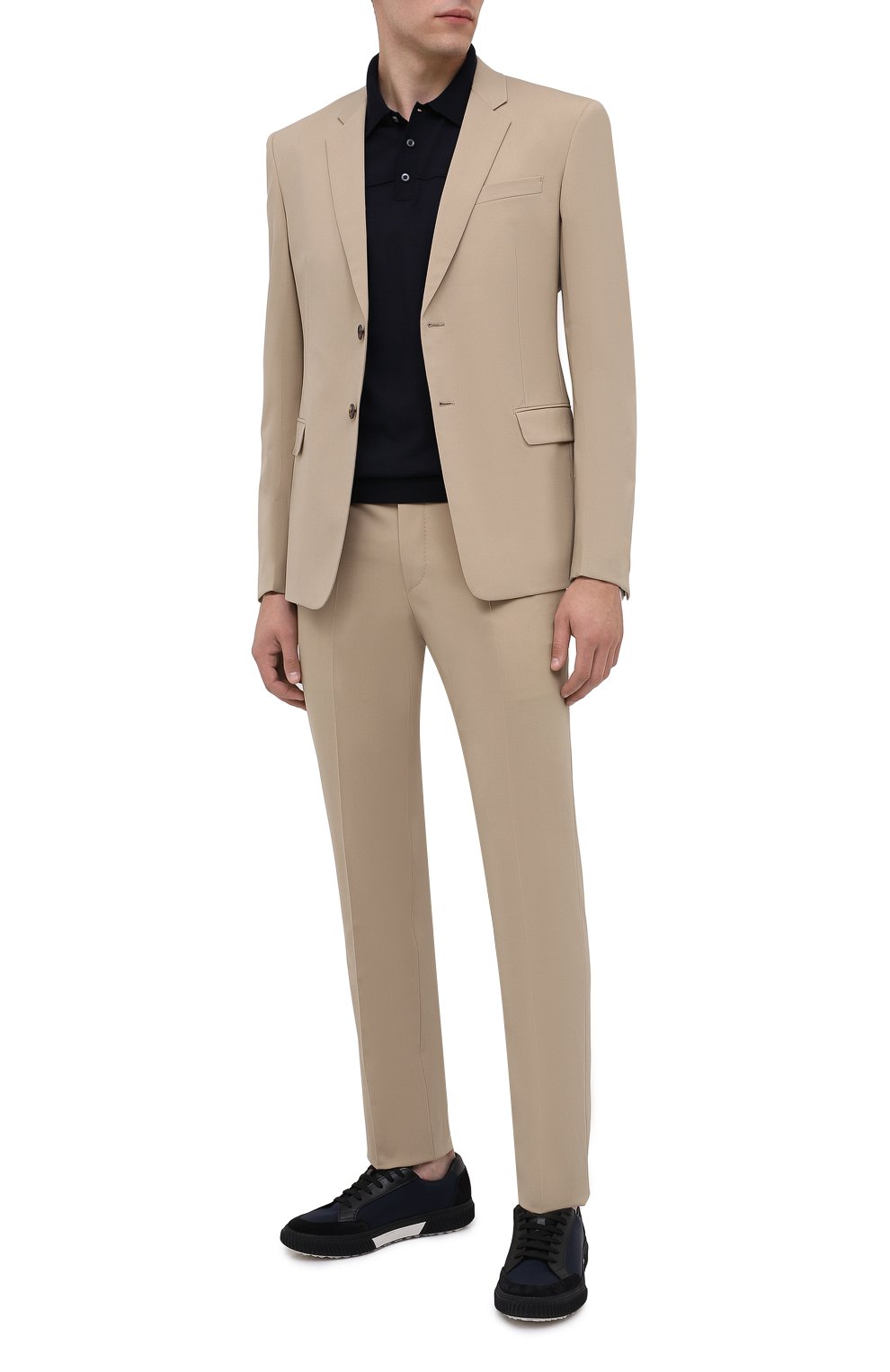 Комбинированные кеды PRADA, арт. 4E3467-3OF1-F0JPM, фото 2