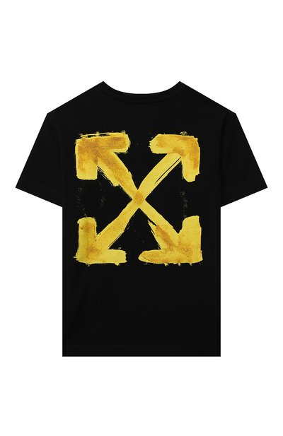 Хлопковая футболка OFF-WHITE, арт. 0BAA002F21JER007, фото 2