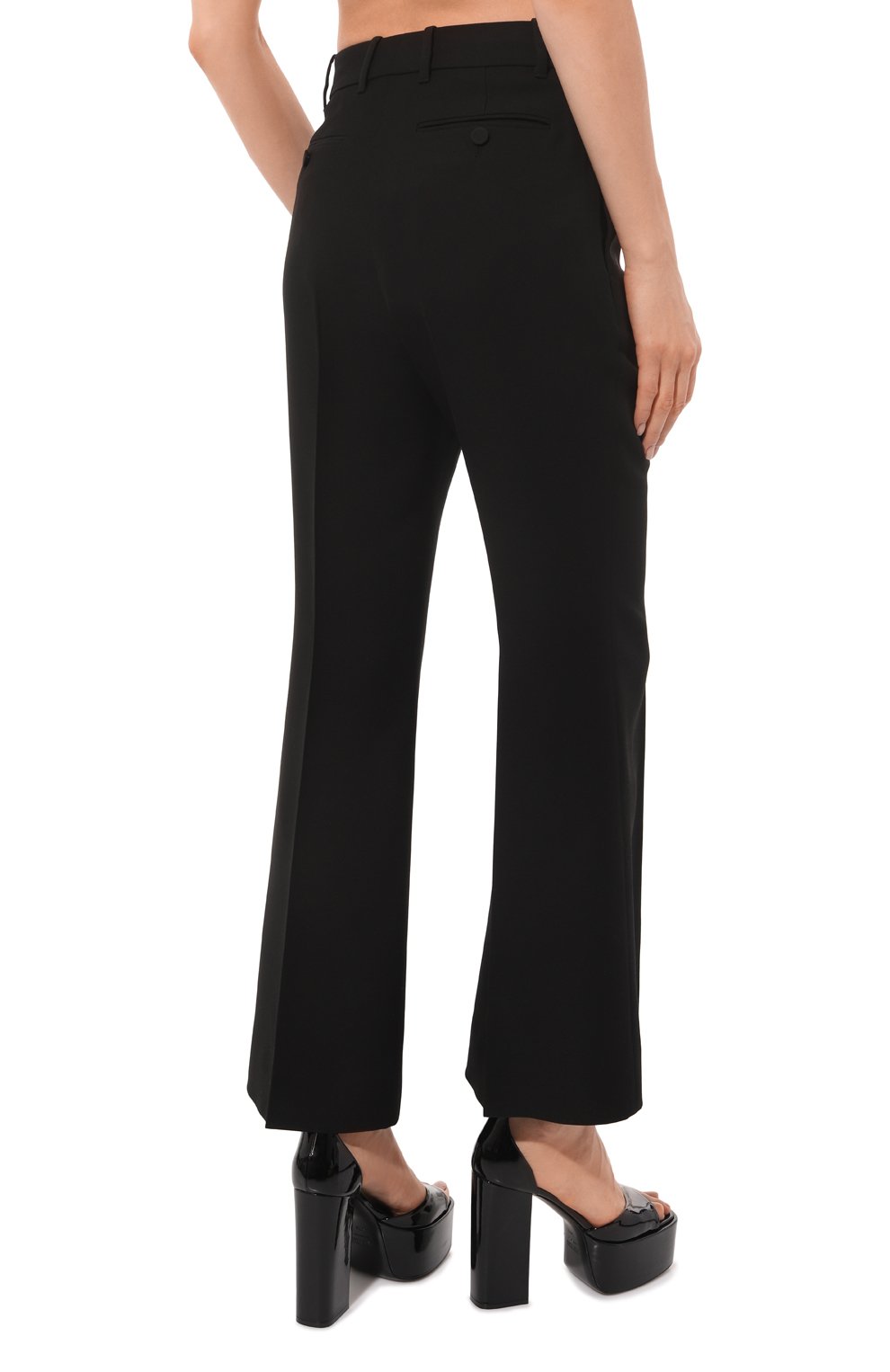 Брюки из шелка и шерсти GUCCI, арт. 632964 ZAD88, фото 4