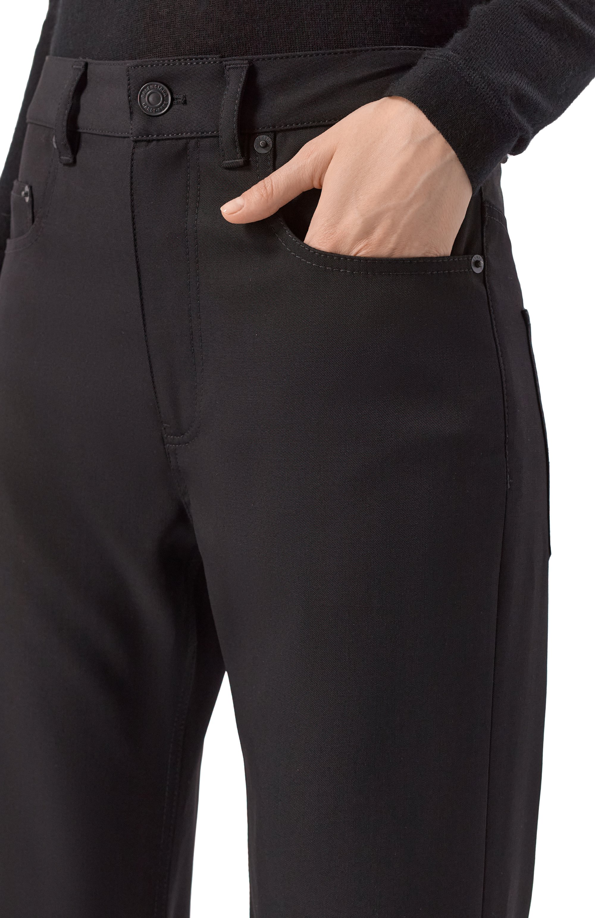 Шерстяные брюки BALENCIAGA, арт. 850690/TJT21, фото 5