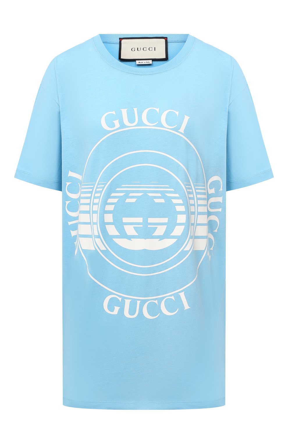 Хлопковая футболка GUCCI, арт. 615044/XJCQ8, фото 1