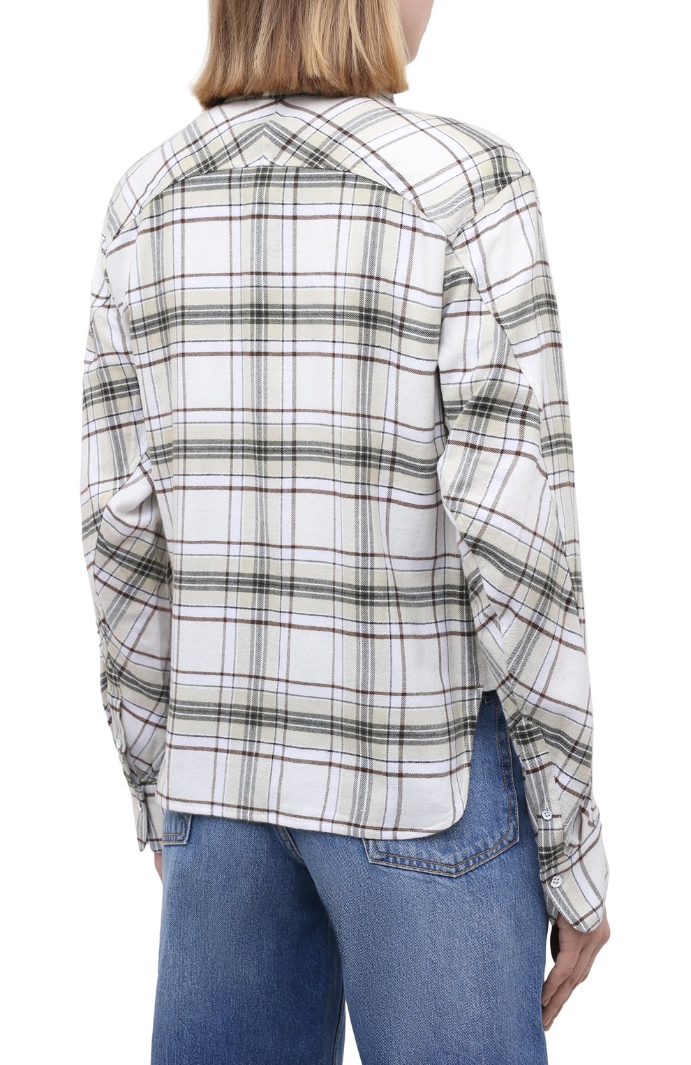 Рубашка из вискозы и хлопка RAG AND BONE, арт. WCW21HA005N905, фото 4