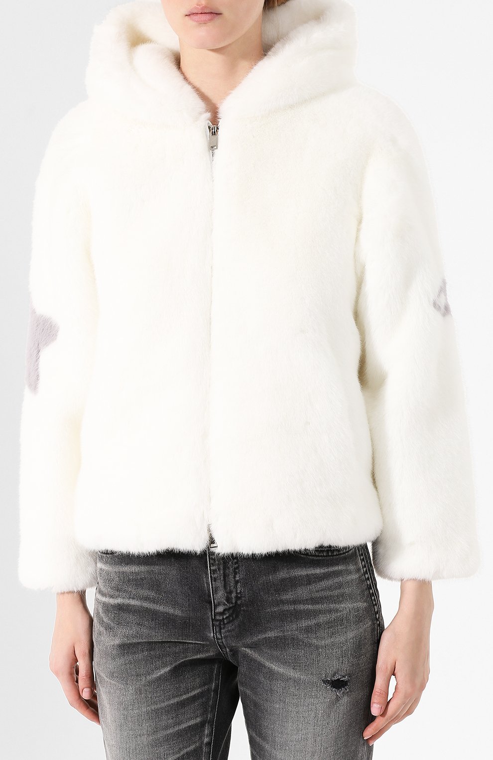 Шуба из экомеха AVA ADORE, арт. EVA/56 AA FW19, фото 3