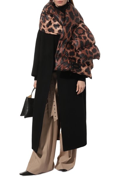 Пуховый шарф ALINE леопардового цвета по цене 39500 руб., арт. AL220901, фото 3 Пуховый шарф ALINE, арт. AL220901, фото 3