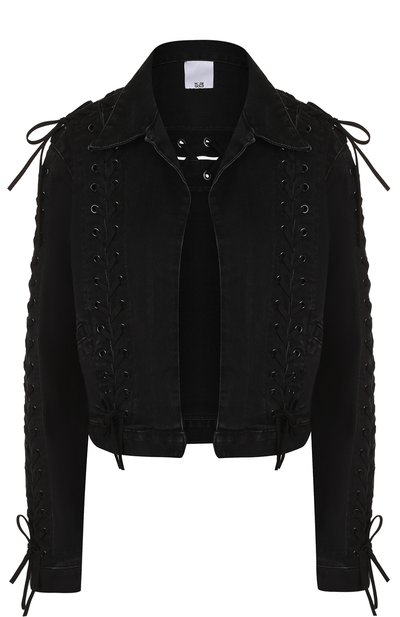 Джинсовая куртка со шнуровкой MADE GOLD, арт. MING/11000, фото 1