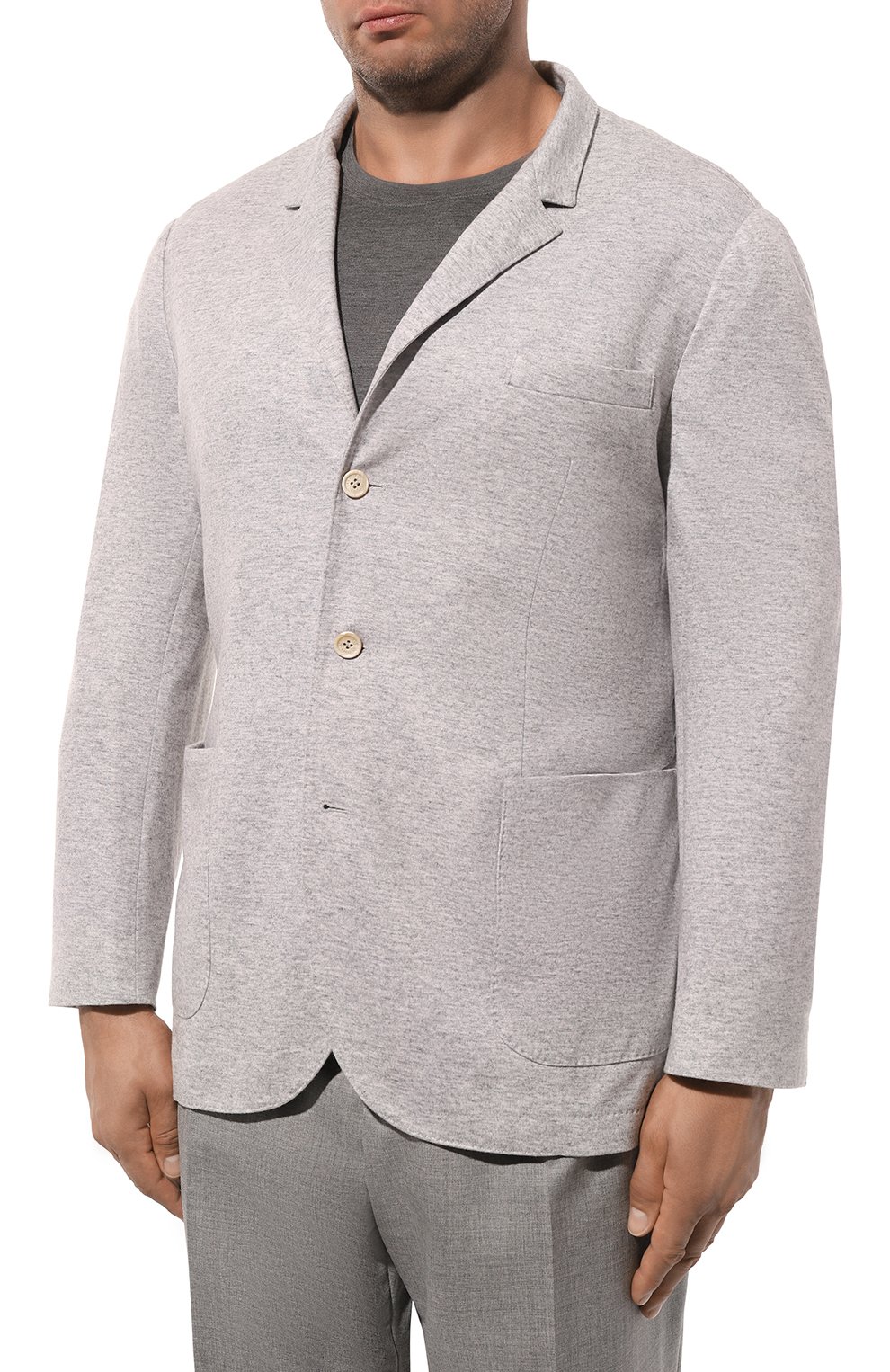 Кашемировый пиджак BRUNELLO CUCINELLI, арт. ML8968J01, фото 4
