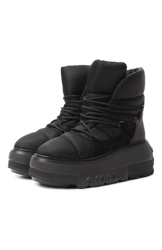 Текстильные полусапоги Nexus Casadei 2X091A070N/T0564 Чёрный 2X091A070N/T0564