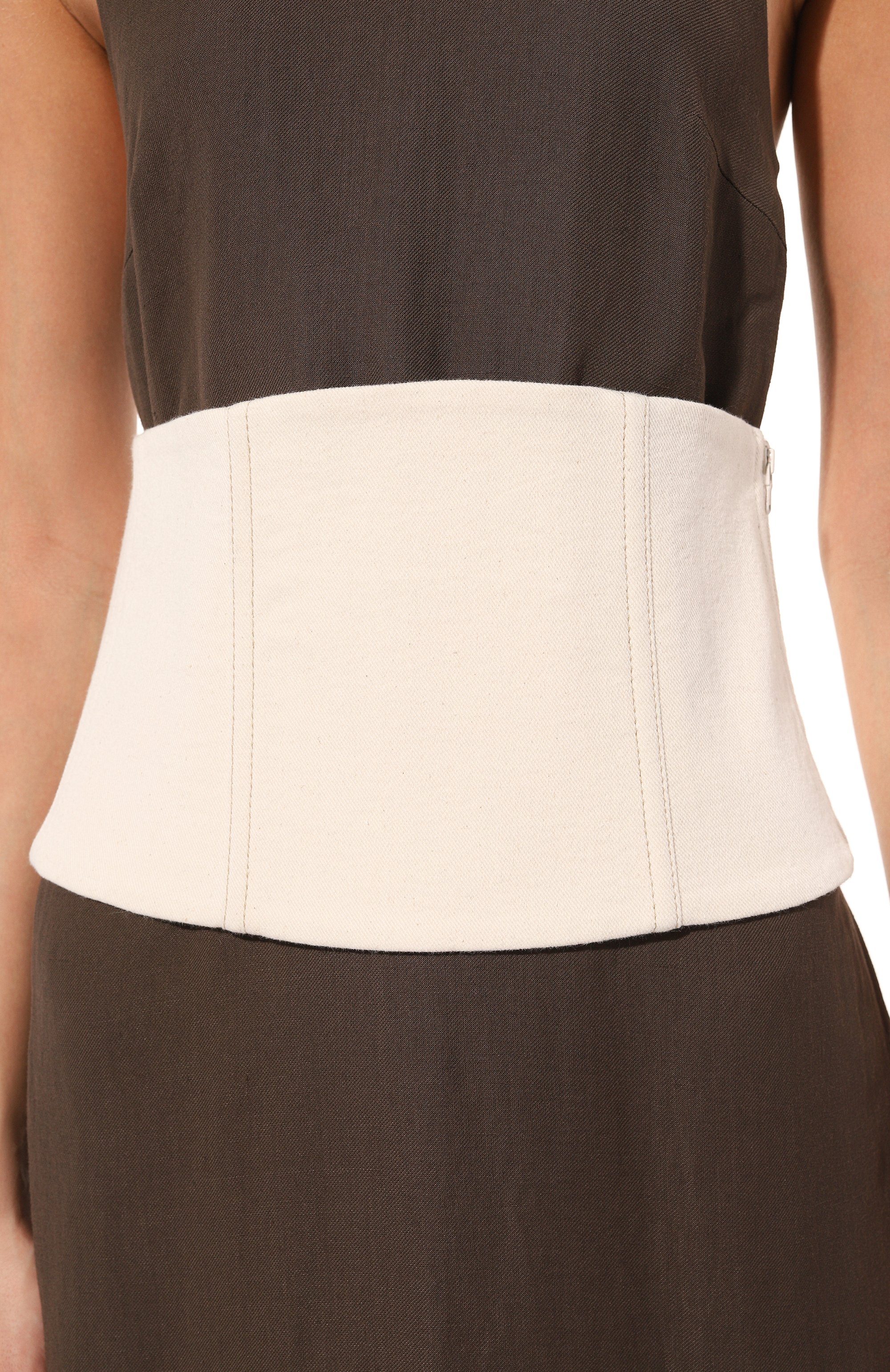 Хлопковый корсет BRUNELLO CUCINELLI, арт. MB057B1379, фото 5