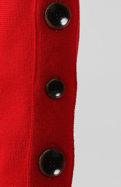 Шерстяной свитер AKIRA NAKA красного цвета по цене 57550 руб., арт. AW1949-RE, фото 5 Шерстяной свитер AKIRA NAKA, арт. AW1949-RE, фото 5