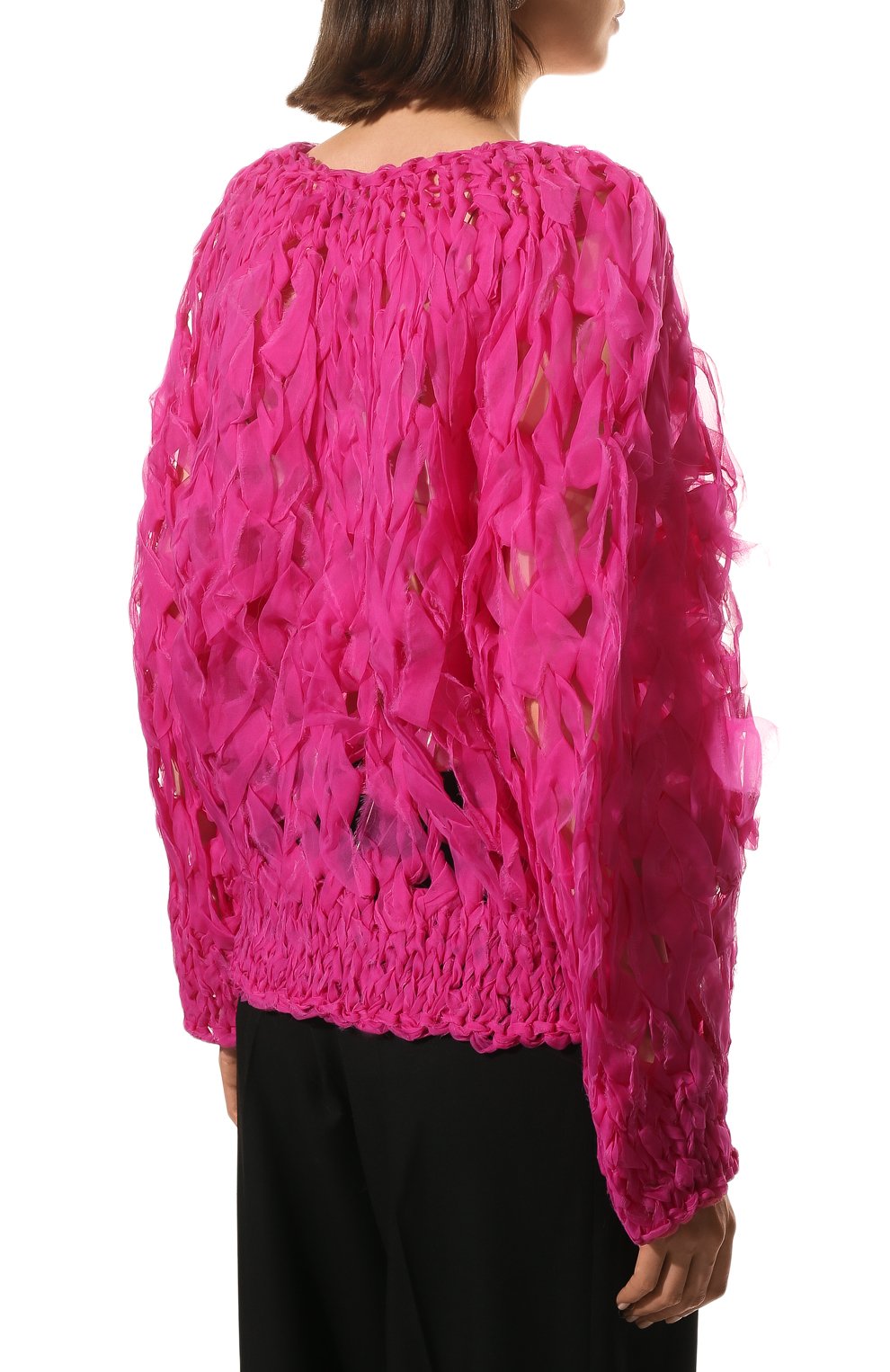 Шелковая блузка DRIES VAN NOTEN, арт. 221-011270-4710, фото 4