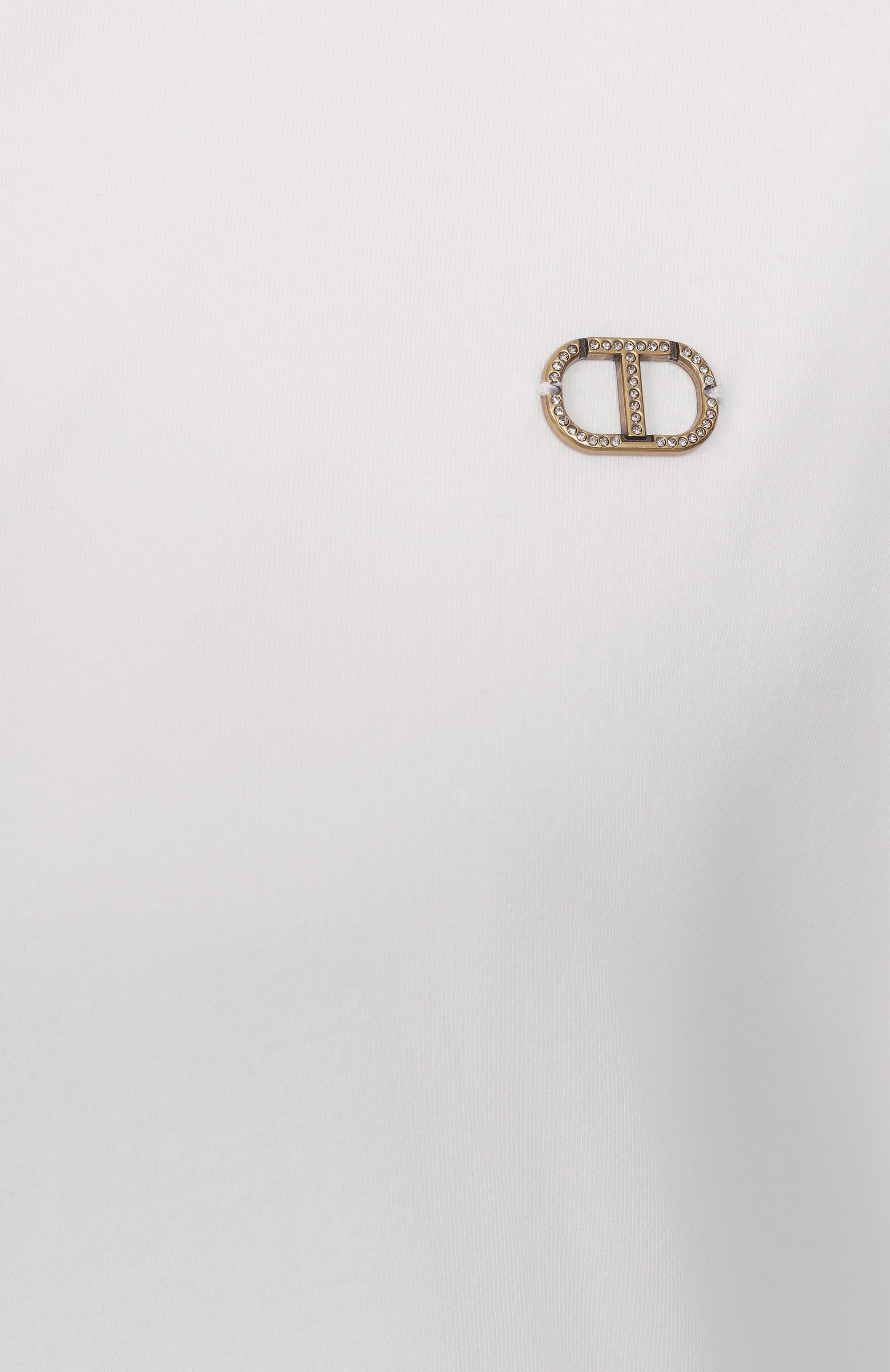 Хлопковая футболка TWINSET, арт. 251TT2411, фото 6