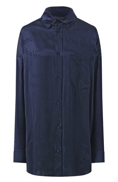 Женская атласная рубашка BALENCIAGA, арт. 773300/TRN04