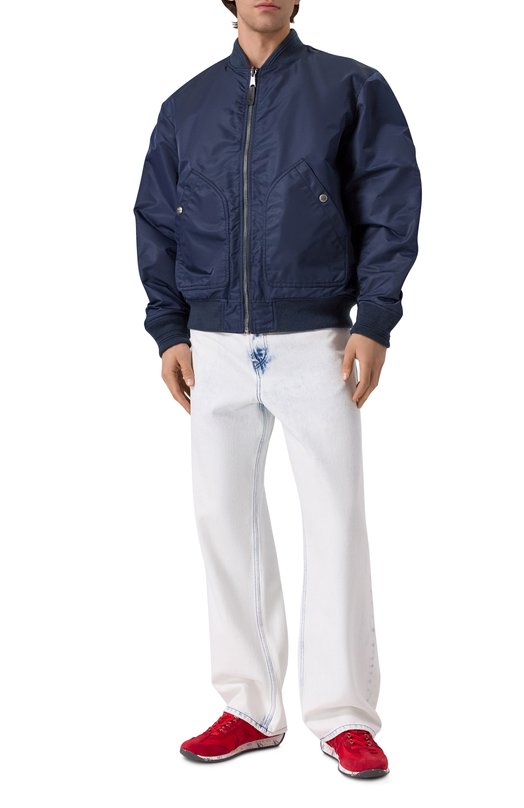 Комбинированные кроссовки Jacky X Premiata JACKY X/VAR 7524 Красный  JACKY X/VAR 7524 Фото 2