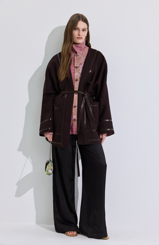 Рубашка Ann Demeulemeester B0014007/FA730 Розовый  B0014007/FA730 Фото 6