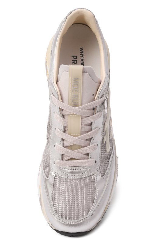 Комбинированные кроссовки Moerun-D Premiata M0ERUND/VAR 8084 Серебряный  M0ERUND/VAR 8084 Фото 6