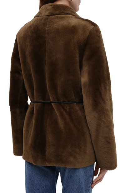 Шуба из овчины INES&MARECHAL, арт. JACINTHE MERIN0S, фото 4