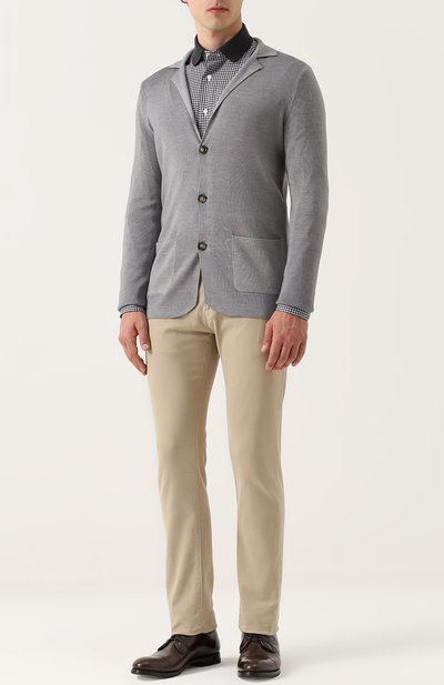 Шерстяной кардиган с v-образным вырезом и отложным воротником WINDSOR, арт. 13 MEVI0-S 10000865, фото 2