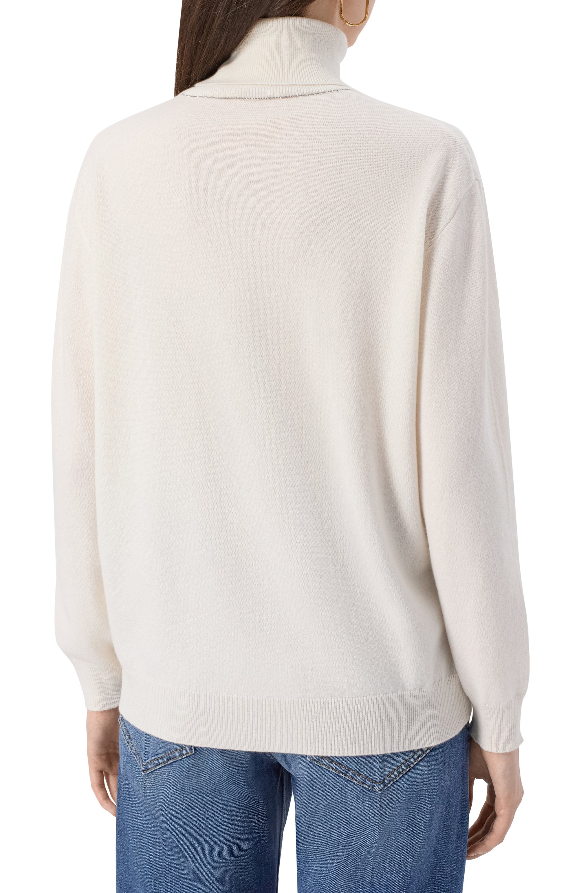 Кашемировая водолазка BRUNELLO CUCINELLI, арт. M12150103P, фото 4