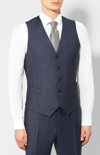 Шерстяной костюм-тройка CANALI, арт. 19227/93/BF00754, фото 2