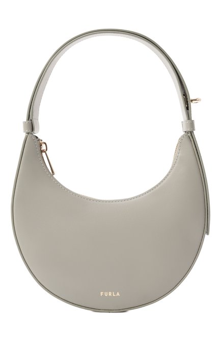 Женская сумка furla delizia mini FURLA светло-зеленого цвета, арт. WE00649/AX0733 | Фото 1 (Материал сплава: Проставлено; Драгоценные камни: Проставлено; Материал: Натуральная кожа; Размер: mini)