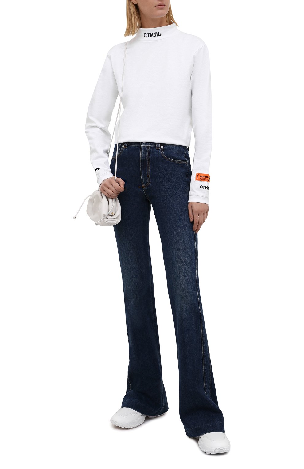 Хлопковый лонгслив HERON PRESTON, арт. HWAB015F21JER0010110, фото 2