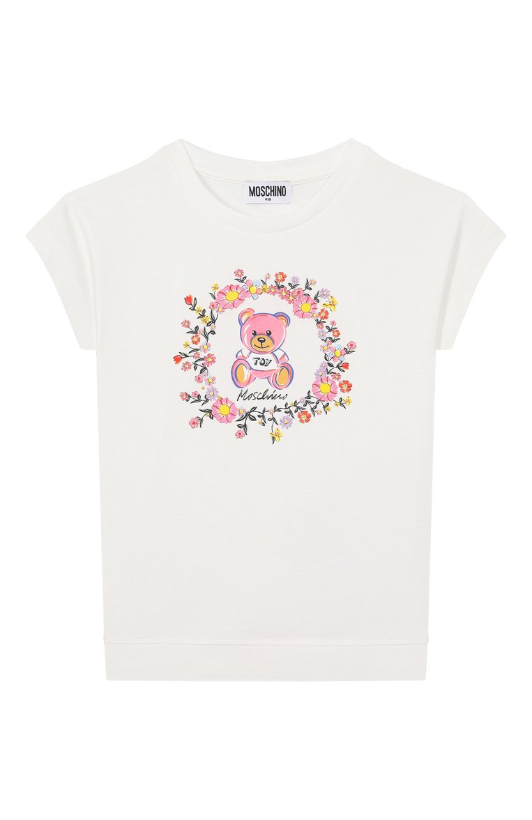 Хлопковая футболка MOSCHINO, арт. HFM02V/LBA10/4-8, фото 1